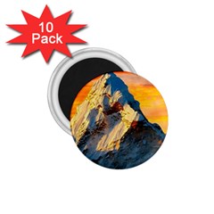 Himalaya Nature Mountain 1 75  Magnets (10 Pack)  by Bedest