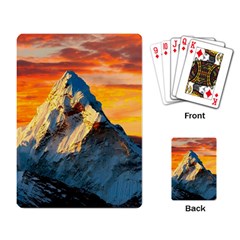 Himalaya Nature Mountain Playing Cards Single Design (rectangle)