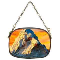 Himalaya Nature Mountain Chain Purse (two Sides) by Bedest