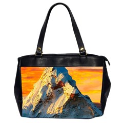 Himalaya Nature Mountain Oversize Office Handbag (2 Sides) by Bedest