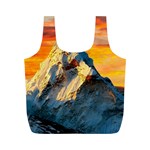 Himalaya Nature Mountain Full Print Recycle Bag (M) Back