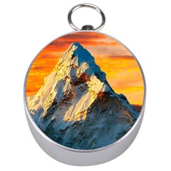 Himalaya Nature Mountain Silver Compasses by Bedest