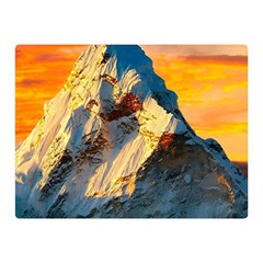 Himalaya Nature Mountain Two Sides Premium Plush Fleece Blanket (mini) by Bedest