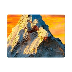 Himalaya Nature Mountain Premium Plush Fleece Blanket (mini) by Bedest