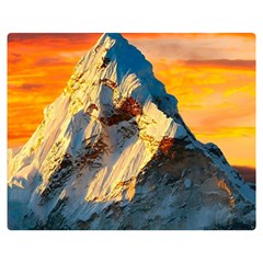 Himalaya Nature Mountain Premium Plush Fleece Blanket (medium) by Bedest