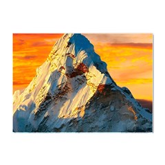 Himalaya Nature Mountain Crystal Sticker (a4) by Bedest