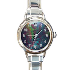 Foroest Nature Trippy Round Italian Charm Watch by Bedest