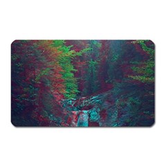 Foroest Nature Trippy Magnet (rectangular) by Bedest