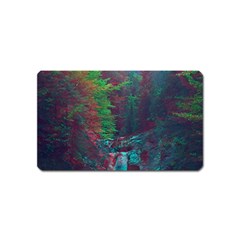 Foroest Nature Trippy Magnet (name Card) by Bedest