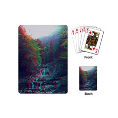 Foroest Nature Trippy Playing Cards Single Design (mini)