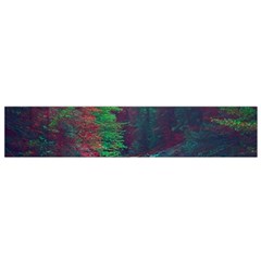 Foroest Nature Trippy Small Premium Plush Fleece Scarf