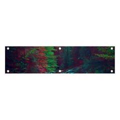 Foroest Nature Trippy Banner And Sign 4  X 1  by Bedest