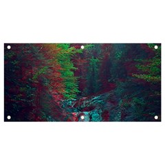 Foroest Nature Trippy Banner And Sign 4  X 2  by Bedest