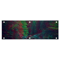 Foroest Nature Trippy Banner And Sign 6  X 2  by Bedest