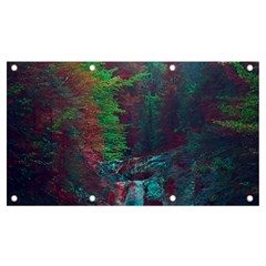 Foroest Nature Trippy Banner And Sign 7  X 4  by Bedest