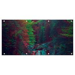 Foroest Nature Trippy Banner And Sign 8  X 4  by Bedest