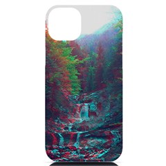 Foroest Nature Trippy Iphone 14 Plus Black Uv Print Case by Bedest