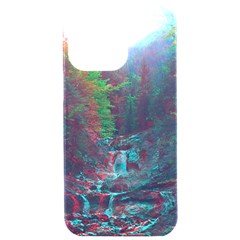 Foroest Nature Trippy Iphone 15 Pro Max Black Uv Print Pc Hardshell Case by Bedest