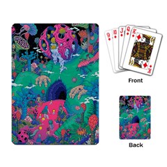 Planet Psychedelic Art Psicodelia Playing Cards Single Design (rectangle)