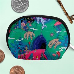 Planet Psychedelic Art Psicodelia Accessory Pouch (medium) by Bedest