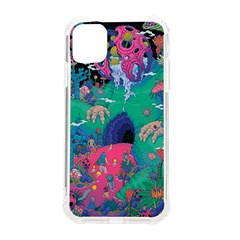 Planet Psychedelic Art Psicodelia Iphone 11 Tpu Uv Print Case by Bedest