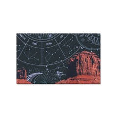 Astrology Surreal Surrealism Trippy Visual Art Sticker Rectangular (10 Pack) by Bedest