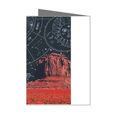 Astrology Surreal Surrealism Trippy Visual Art Mini Greeting Cards (pkg Of 8) by Bedest