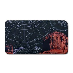 Astrology Surreal Surrealism Trippy Visual Art Medium Bar Mat by Bedest