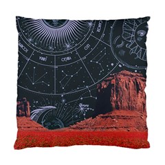 Astrology Surreal Surrealism Trippy Visual Art Standard Cushion Case (one Side) by Bedest