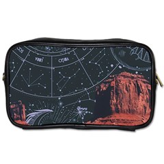 Astrology Surreal Surrealism Trippy Visual Art Toiletries Bag (two Sides) by Bedest