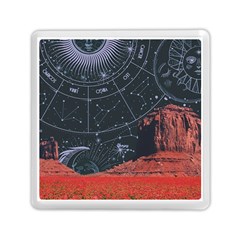 Astrology Surreal Surrealism Trippy Visual Art Memory Card Reader (square) by Bedest