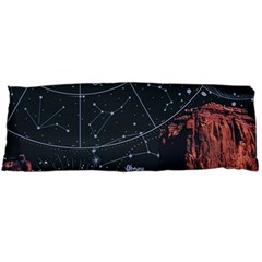 Astrology Surreal Surrealism Trippy Visual Art Body Pillow Case (dakimakura) by Bedest