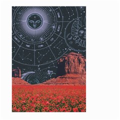 Astrology Surreal Surrealism Trippy Visual Art Large Garden Flag (two Sides) by Bedest