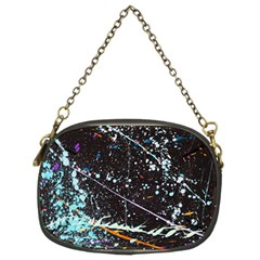 Abstract Colorful Texture Chain Purse (two Sides) by Bedest