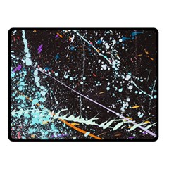 Abstract Colorful Texture Fleece Blanket (Small)