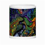 Psychedelic Digital Art Artwork Landscape Colorful Morph Mug Center