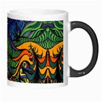 Psychedelic Digital Art Artwork Landscape Colorful Morph Mug Right