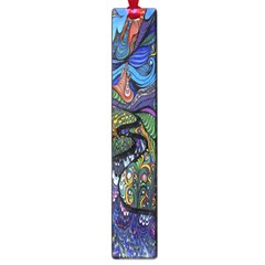 Psychedelic Digital Art Artwork Landscape Colorful Large Book Marks by Bedest