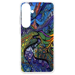 Psychedelic Digital Art Artwork Landscape Colorful Samsung Galaxy S24 Ultra 6 9 Inch Tpu Uv Case by Bedest