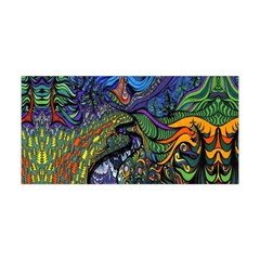 Psychedelic Digital Art Artwork Landscape Colorful Yoga Headband by Bedest