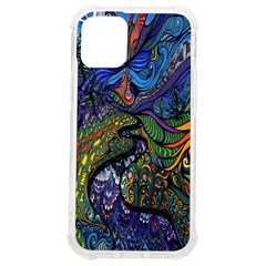 Psychedelic Digital Art Artwork Landscape Colorful Iphone 12 Mini Tpu Uv Print Case	