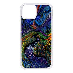 Psychedelic Digital Art Artwork Landscape Colorful Iphone 14 Tpu Uv Print Case by Bedest