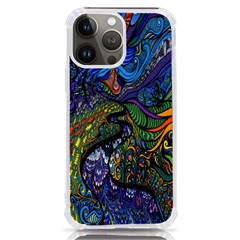 Psychedelic Digital Art Artwork Landscape Colorful Iphone 13 Pro Max Tpu Uv Print Case by Bedest