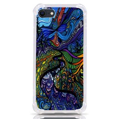 Psychedelic Digital Art Artwork Landscape Colorful Iphone Se by Bedest