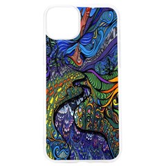 Psychedelic Digital Art Artwork Landscape Colorful Iphone 15 Pro Tpu Uv Print Case by Bedest