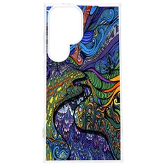 Psychedelic Digital Art Artwork Landscape Colorful Samsung Galaxy S24 Plus 6 7 Inch Tpu Uv Case