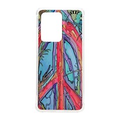 Artistic Psychedelic Hippie Peace Sign Trippy Samsung Galaxy S20 Ultra 6 9 Inch Tpu Uv Case by Bedest