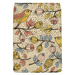 Seamless Pattern With Flower Bird Removable Flap Cover (l) by Bedest