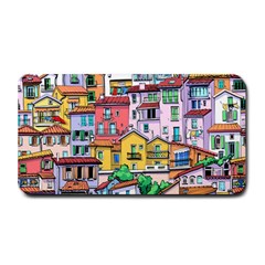 Menton Old Town France Medium Bar Mat by Bedest