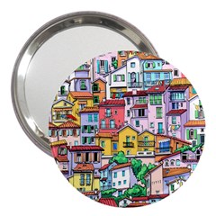 Menton Old Town France 3  Handbag Mirrors by Bedest